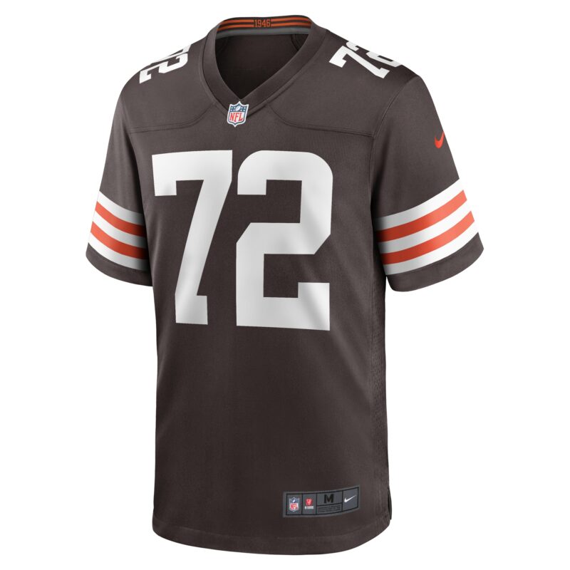 Ty Nsekhe Cleveland Browns Game Jersey - Brown - Image 2