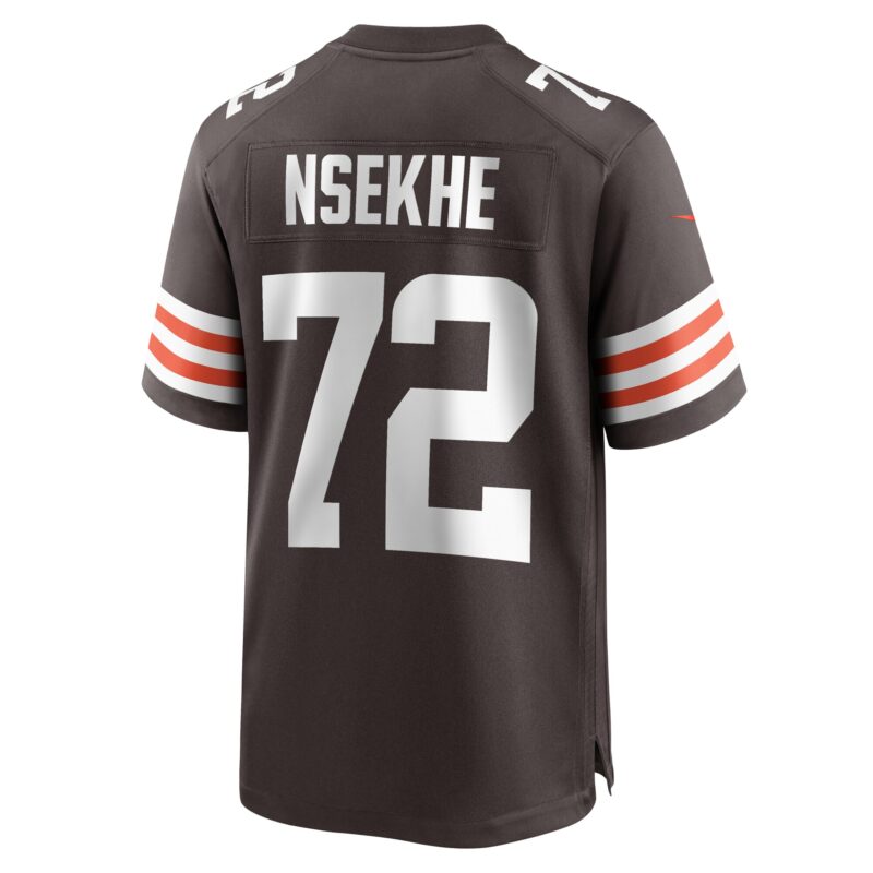 Ty Nsekhe Cleveland Browns Game Jersey - Brown - Image 3