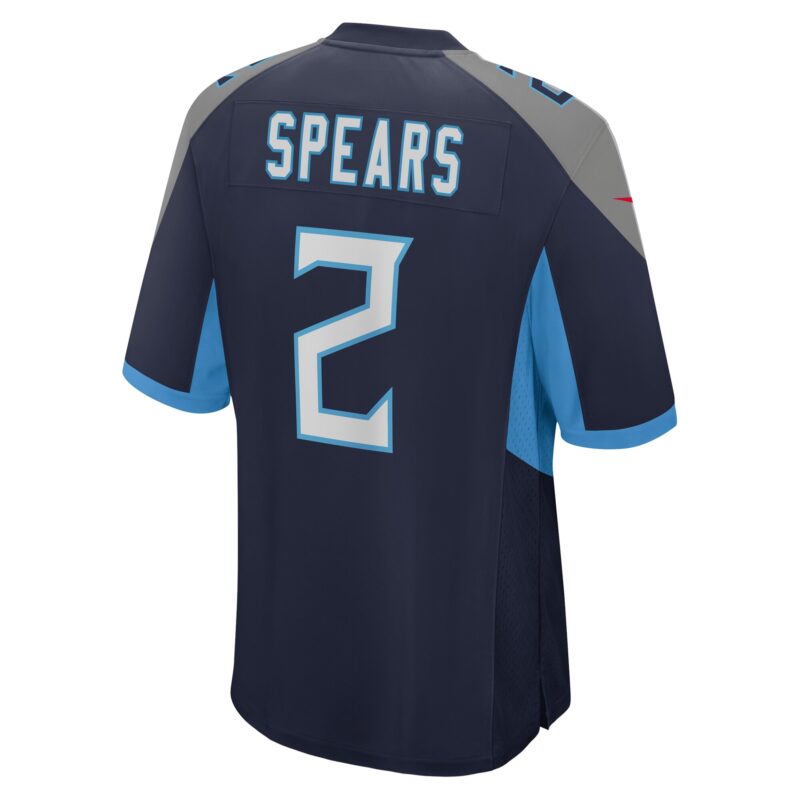 Tyjae Spears Tennessee Titans Game Jersey - Navy - Image 3