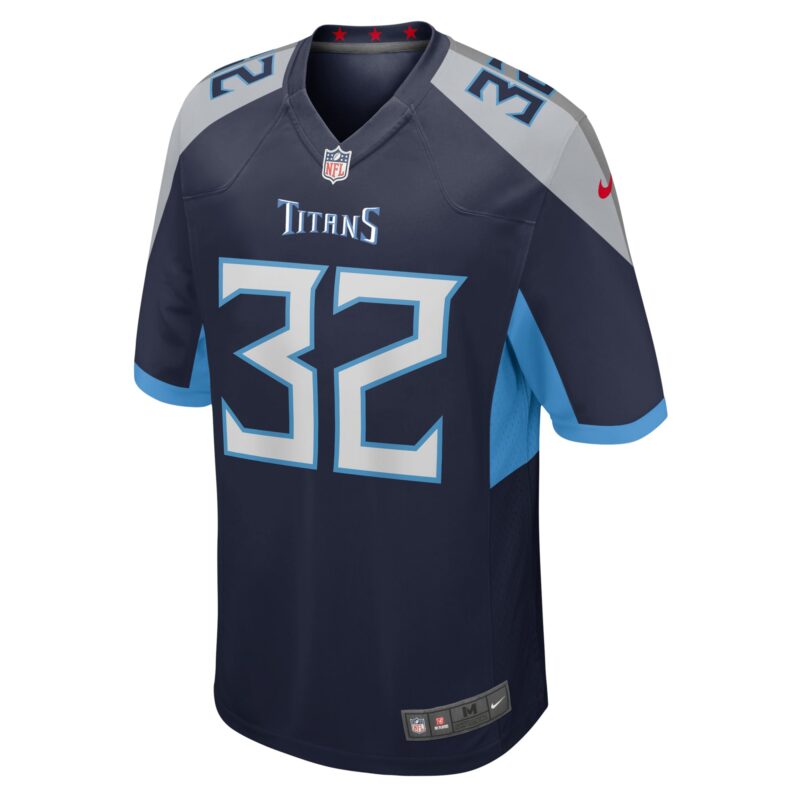 Tyjae Spears Tennessee Titans Team Game Jersey - Navy - Image 2