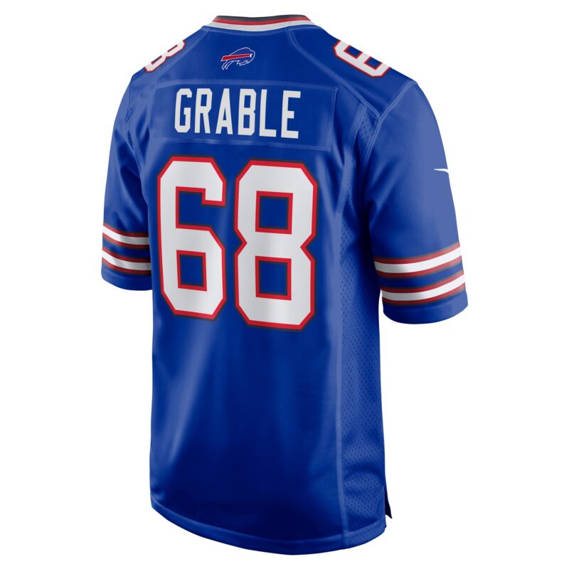 Tylan Grable Buffalo Bills Game Jersey - Royal - Image 3