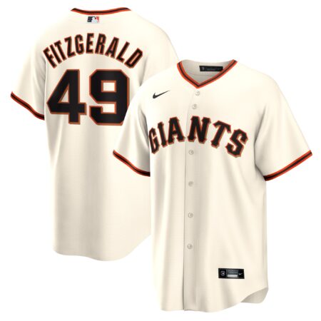 Tyler Fitzgerald San Francisco Giants Home Jersey - Cream