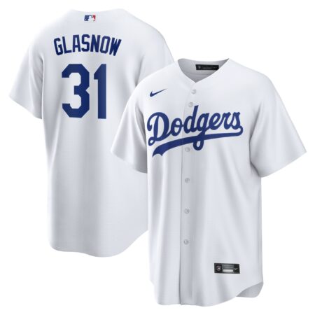 Tyler Glasnow Los Angeles Dodgers Home Jersey - White