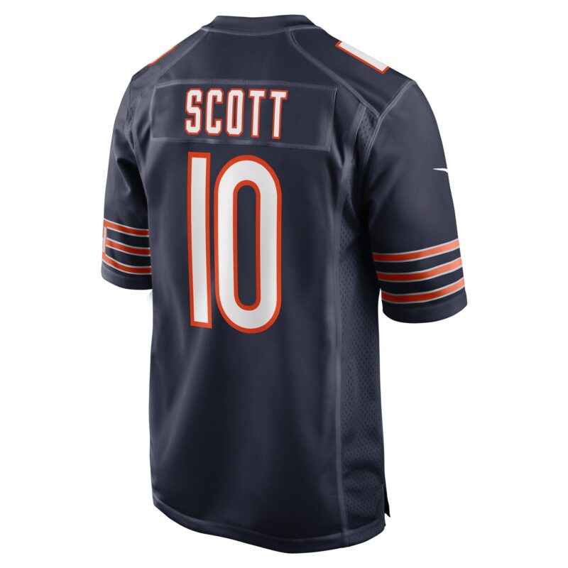 Tyler Scott Chicago Bears Game Jersey - Navy - Image 3