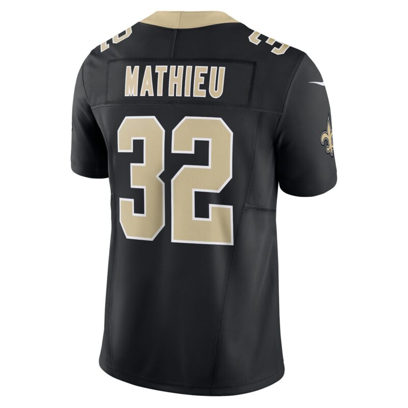 Tyrann Mathieu New Orleans Saints Vapor F.U.S.E. Limited Jersey - Black - Image 3