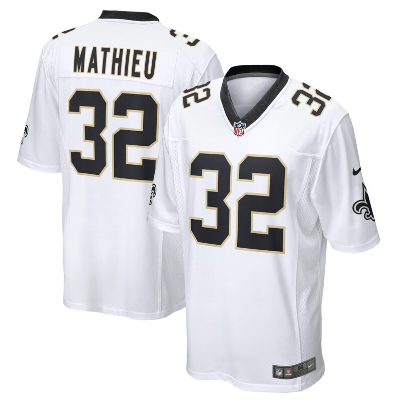 Tyrann Mathieu New Orleans Saints Game Jersey - White