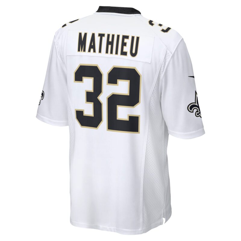 Tyrann Mathieu New Orleans Saints Game Jersey - White - Image 3