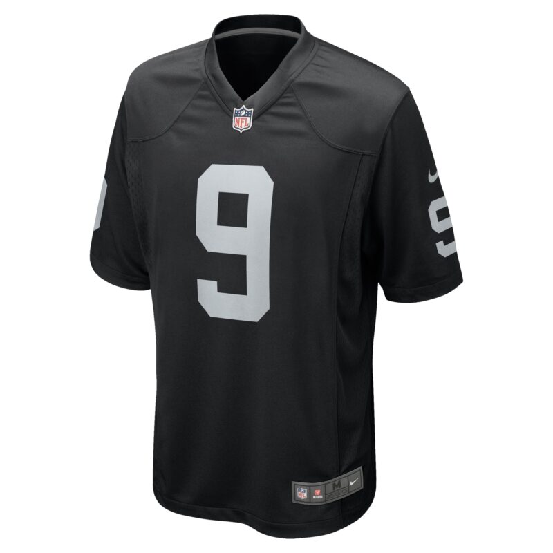 Tyree Wilson Las Vegas Raiders Game Jersey - Black - Image 2