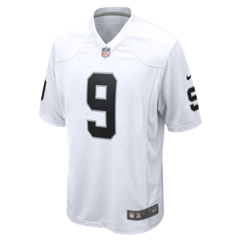 Tyree Wilson Las Vegas Raiders Game Jersey - White - Image 2