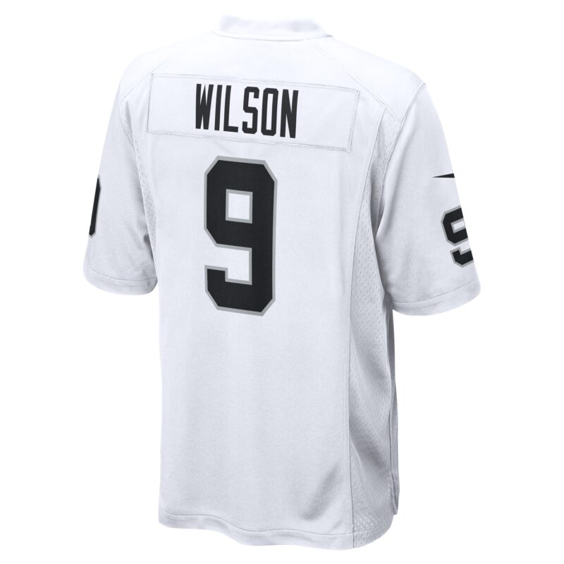 Tyree Wilson Las Vegas Raiders Game Jersey - White - Image 3