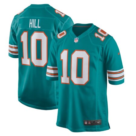 Tyreek Hill Miami Dolphins Alternate Game Jersey - Aqua