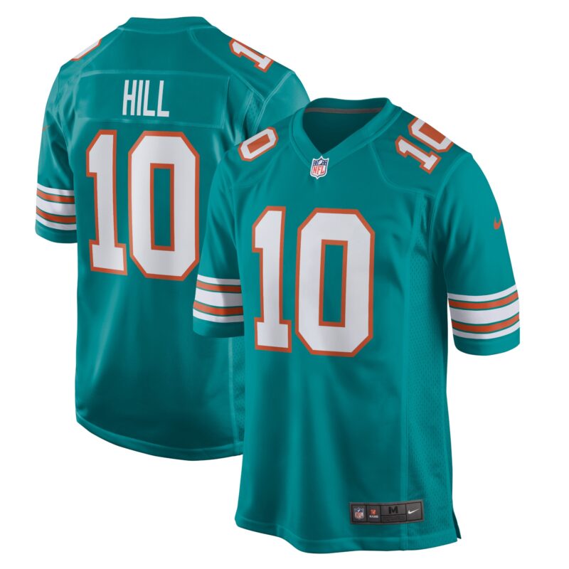 Tyreek Hill Miami Dolphins Alternate Game Jersey - Aqua
