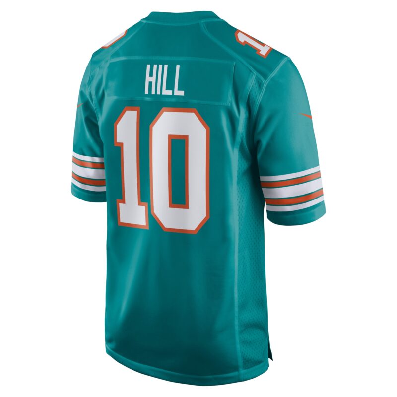 Tyreek Hill Miami Dolphins Alternate Game Jersey - Aqua - Image 3