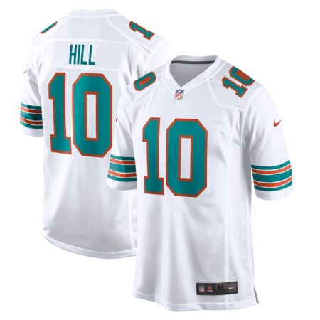 Tyreek Hill Miami Dolphins Alternate Game Jersey - White