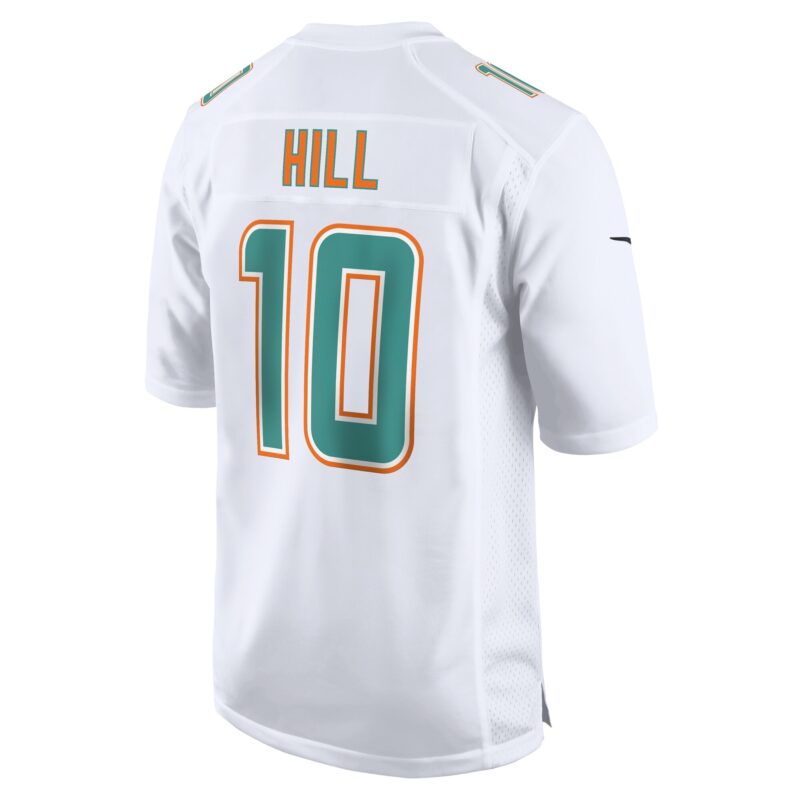 Tyreek Hill Miami Dolphins Fashion Game Jersey - White - Image 3