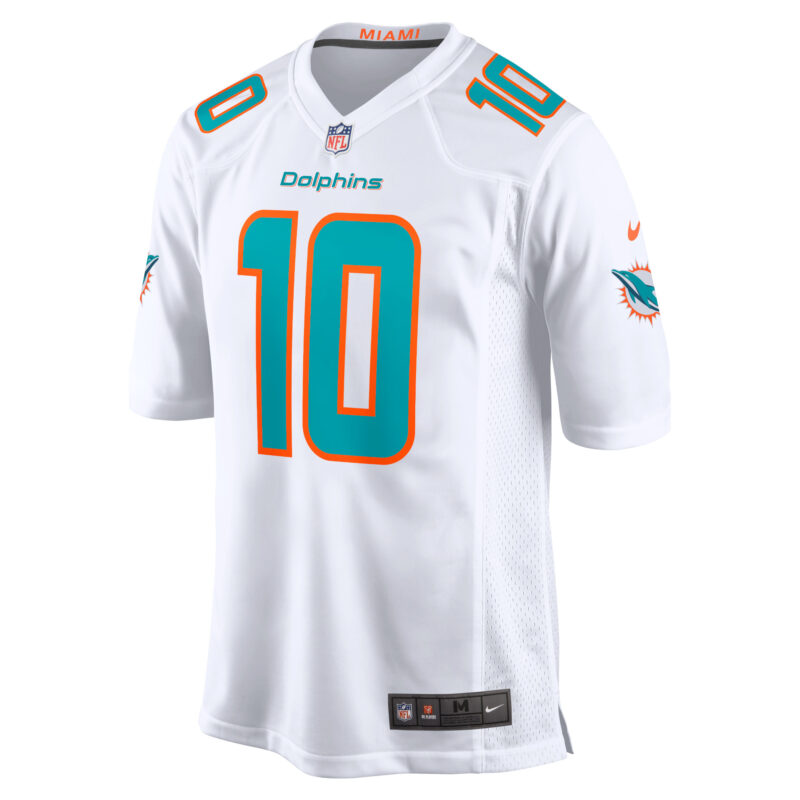 Tyreek Hill Miami Dolphins Game Jersey - White - Image 2