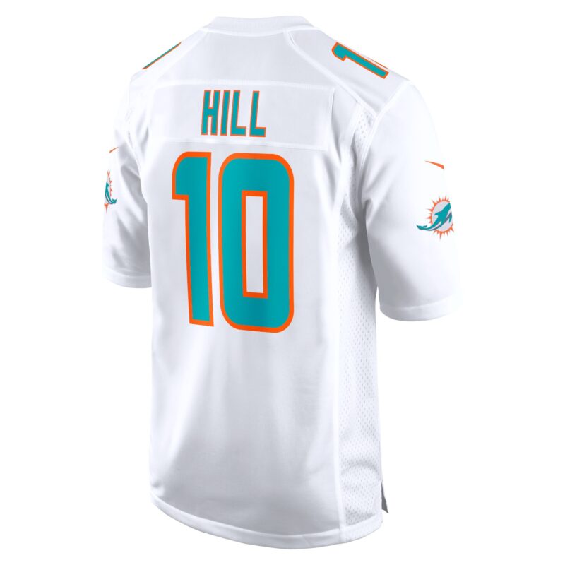 Tyreek Hill Miami Dolphins Game Jersey - White - Image 3