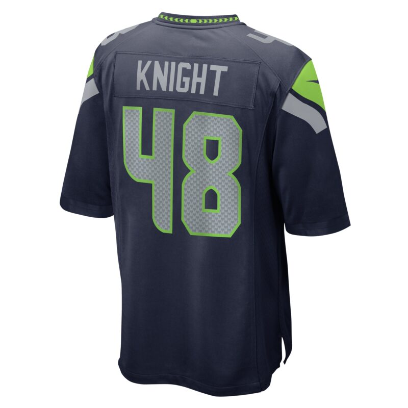 Tyrice Knight Seattle Seahawks Game Jersey - College Navy - Image 3