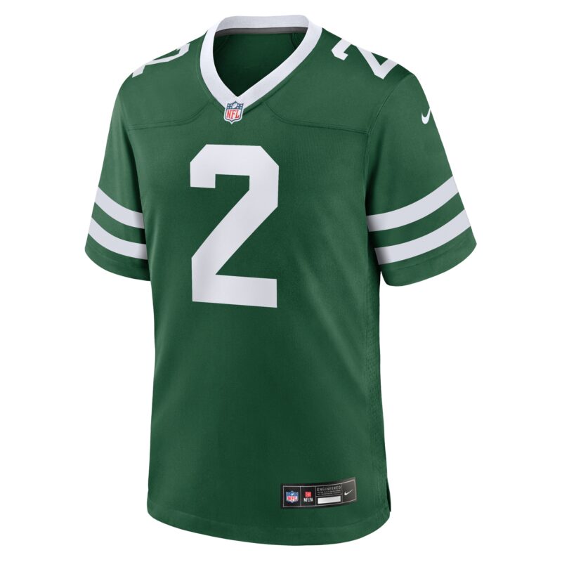 Tyrod Taylor New York Jets Team Game Jersey - Legacy Green - Image 2