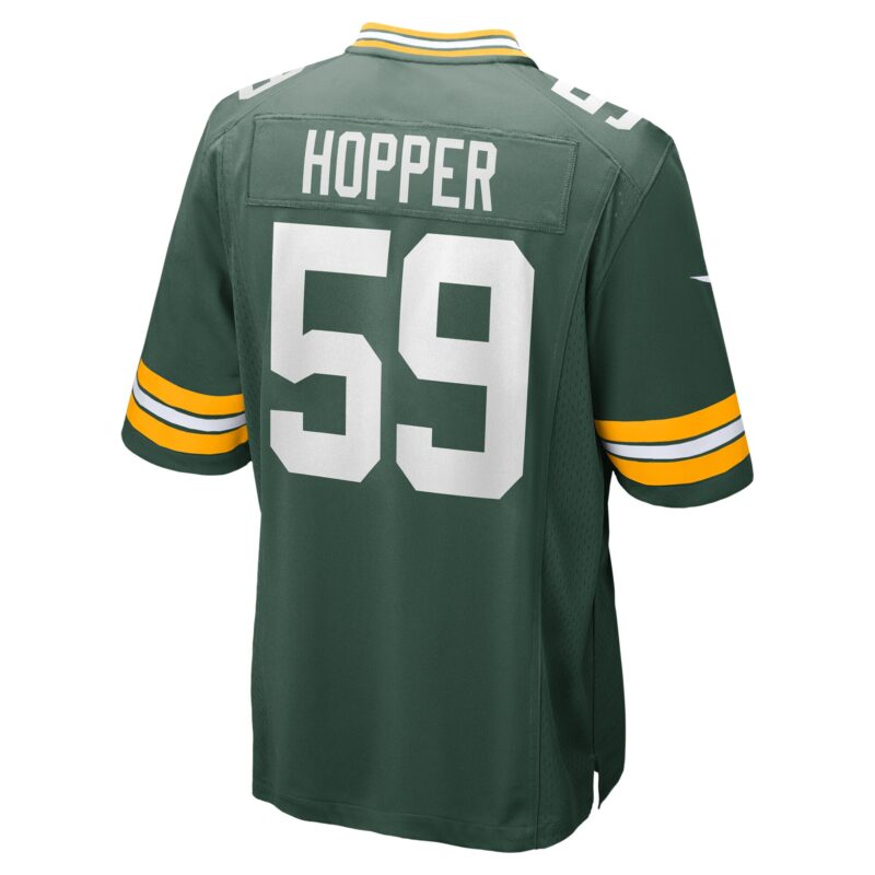 Ty'Ron Hopper Green Bay Packers Game Jersey - Green - Image 3