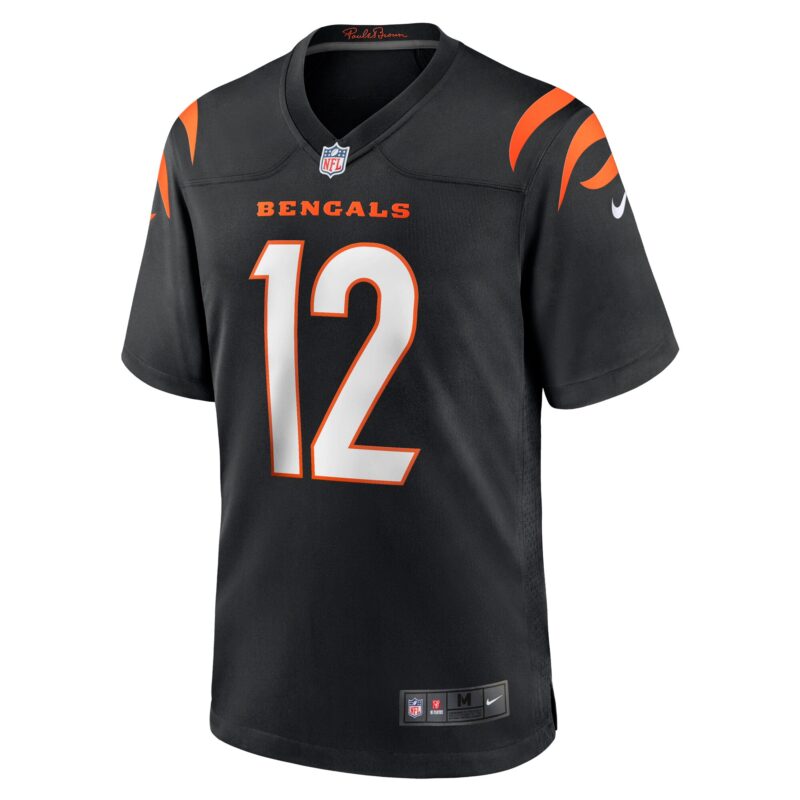 Tyron Johnson Cincinnati Bengals Home Game Player Jersey - Black - Image 2