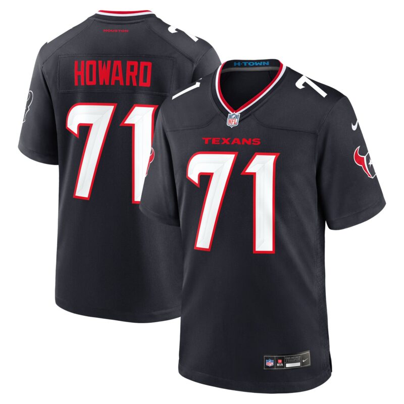 Tytus Howard Houston Texans Team Game Jersey - Navy