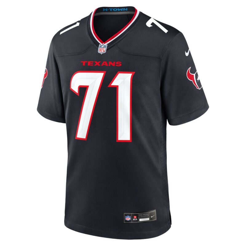 Tytus Howard Houston Texans Team Game Jersey - Navy - Image 2