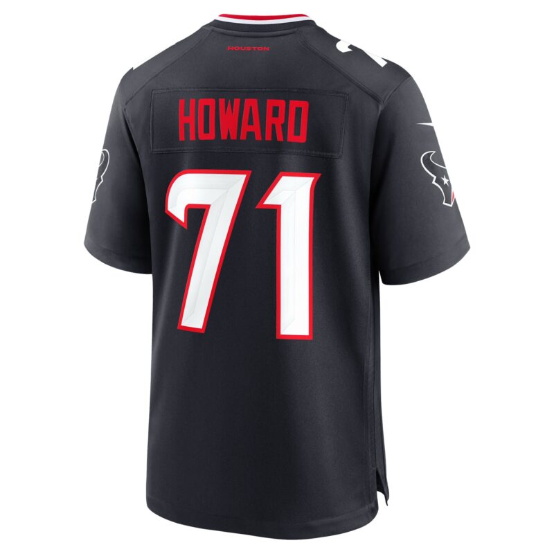 Tytus Howard Houston Texans Team Game Jersey - Navy - Image 3