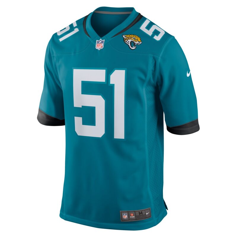 Ventrell Miller Jacksonville Jaguars Game Jersey - Teal - Image 2