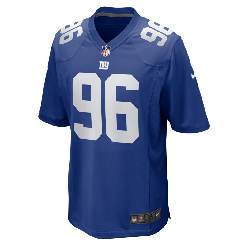 Vernon Butler Jr. New York Giants Team Game Jersey - Royal - Image 2
