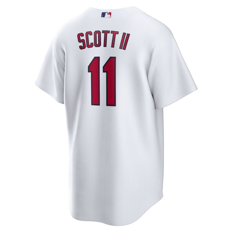 Victor Scott II St. Louis Cardinals Home Jersey - White - Image 3