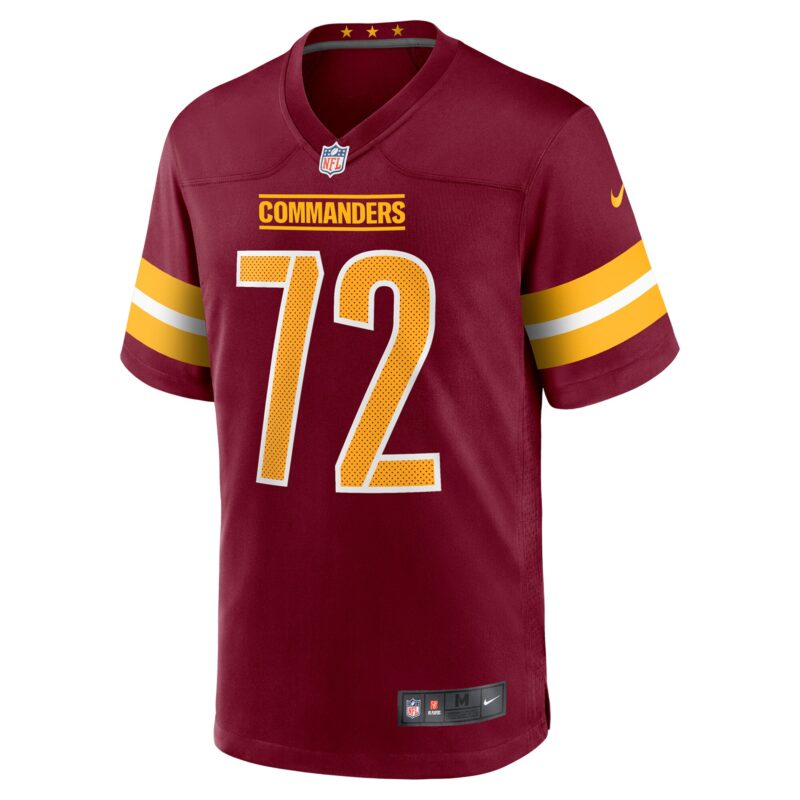 Viliami Fehoko Jr. Washington Commanders Team Game Jersey - Burgundy - Image 2