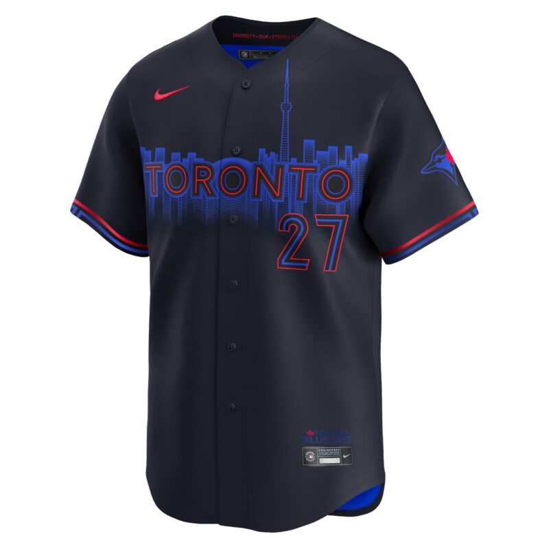 Vladimir Guerrero Jr. Toronto Blue Jays 2024 City Connect Limited Player Jersey - Black - Image 2