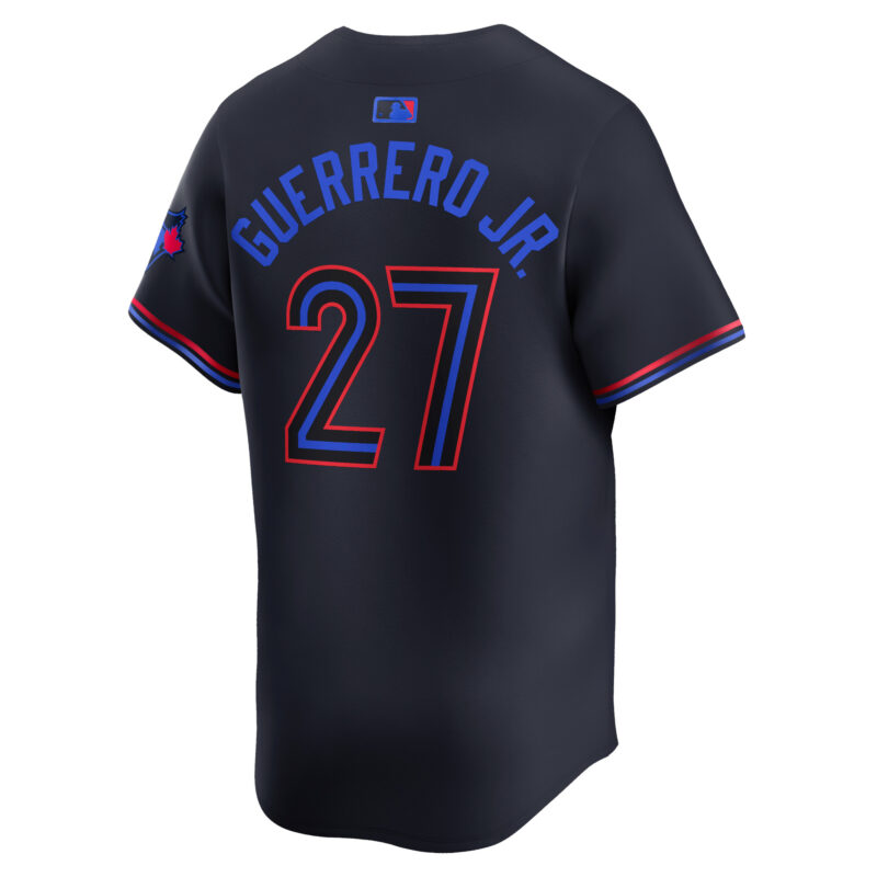 Vladimir Guerrero Jr. Toronto Blue Jays 2024 City Connect Limited Player Jersey - Black - Image 3
