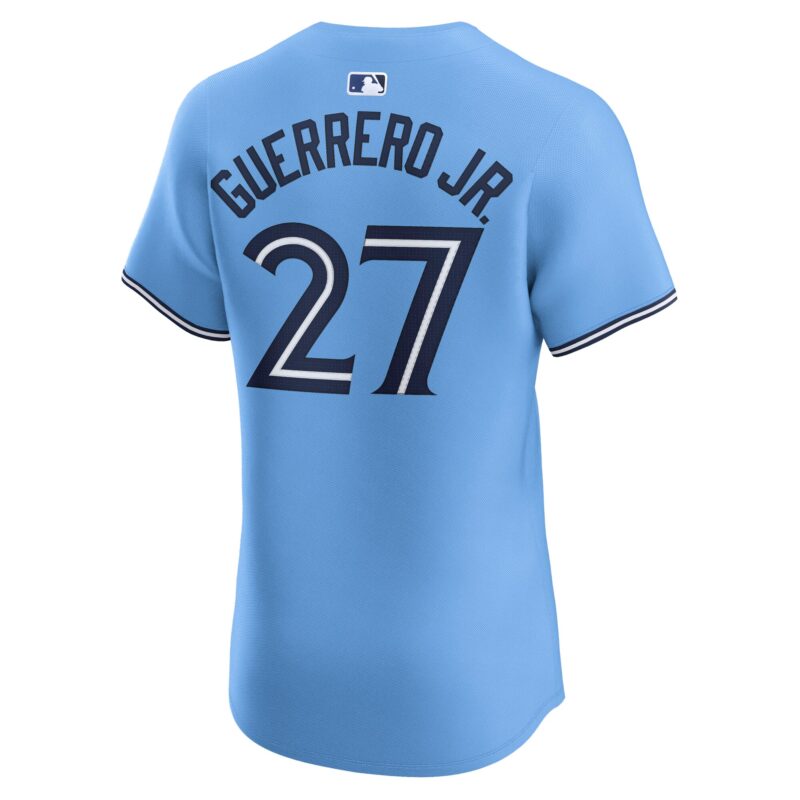 Vladimir Guerrero Jr. Toronto Blue Jays Alternate Elite Player Jersey - Powder Blue - Image 3