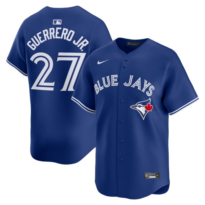 Vladimir Guerrero Jr. Toronto Blue Jays Alternate Limited Player Jersey – Royal