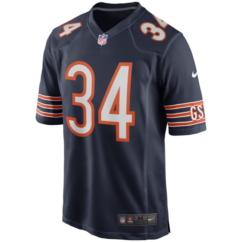 Walter Payton Chicago Bears Game Retired Player Jersey - Navy - Image 2