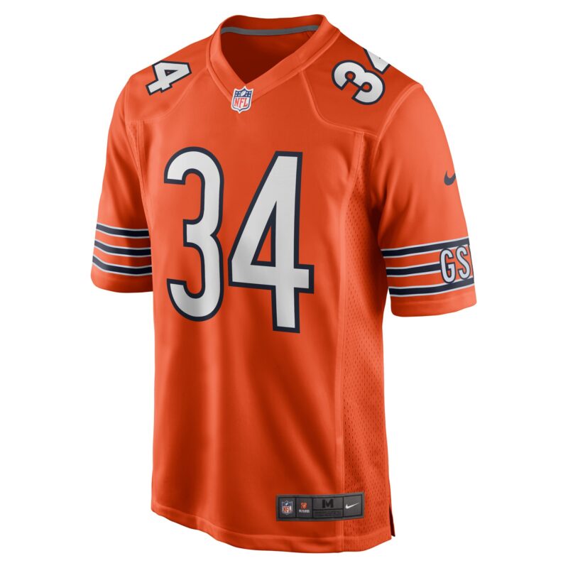 Walter Payton Chicago Bears Retired Player Jersey - Orange - Image 2
