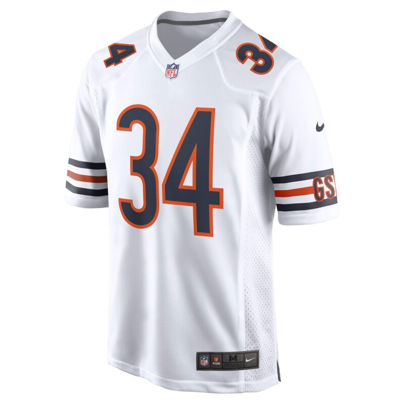Walter Payton Chicago Bears Retired Player Away Game Jersey - White - Image 2
