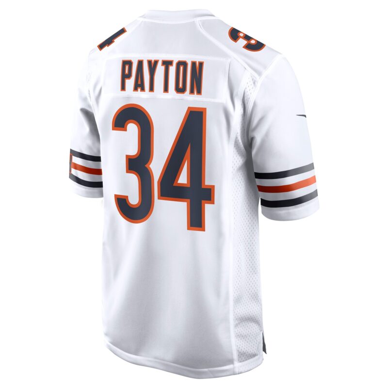 Walter Payton Chicago Bears Retired Player Away Game Jersey - White - Image 3