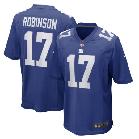Wan'Dale Robinson New York Giants Game Player Jersey - Royal