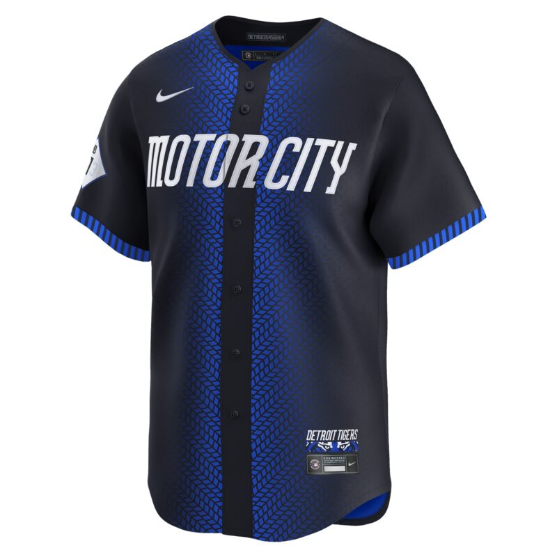 Wenceel Perez Detroit Tigers 2024 City Connect Limited Jersey - Navy - Image 2