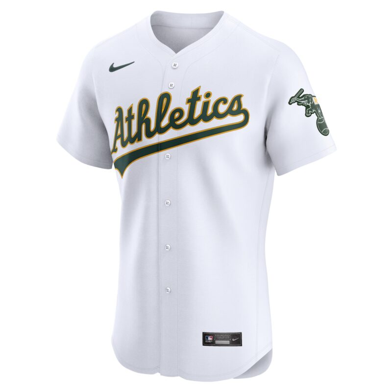 Athletics Home Elite Jersey - White - Image 2