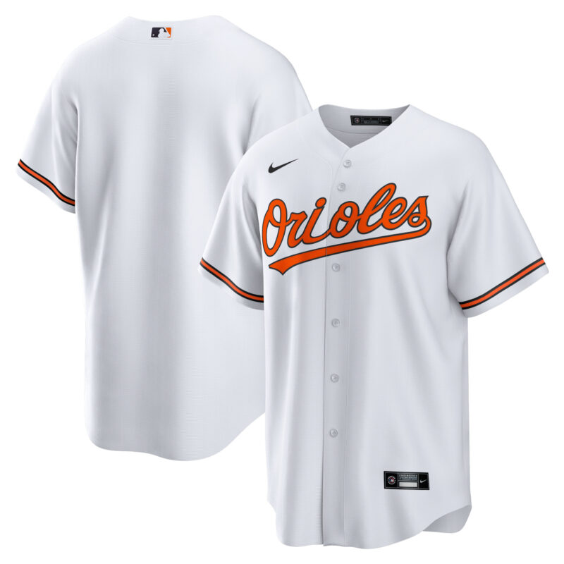 Baltimore Orioles Home Team Jersey - White