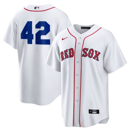 Boston Red Sox Home 2025 Jackie Robinson Day Jersey - White