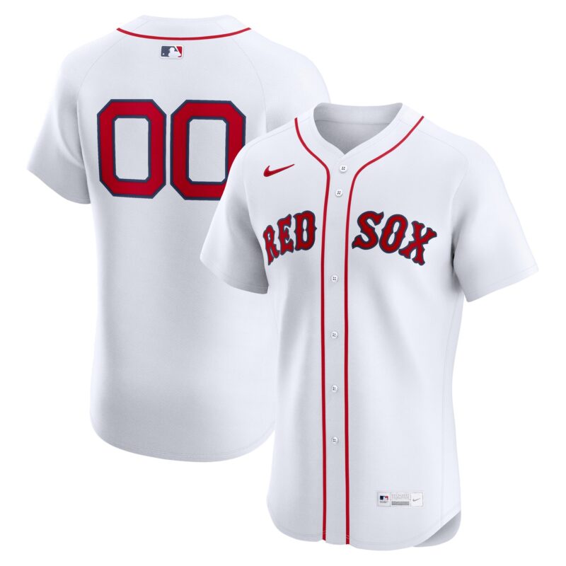 Boston Red Sox Home Elite Custom Jersey - White