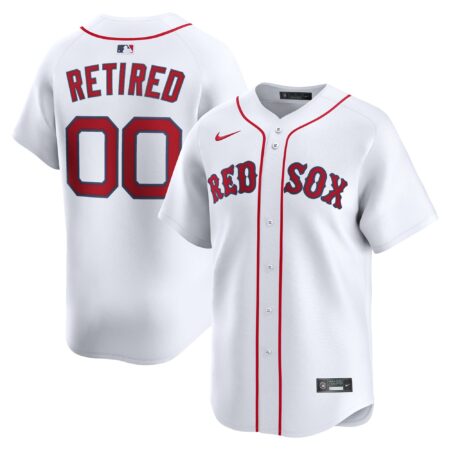 Boston Red Sox Home Limited Pick-A-Player Retired Roster Jersey - White