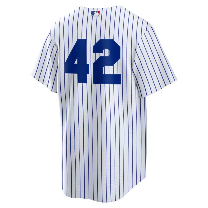 Chicago Cubs Home 2025 Jackie Robinson Day Jersey - White - Image 3