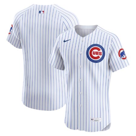 Chicago Cubs Home Elite Jersey - White
