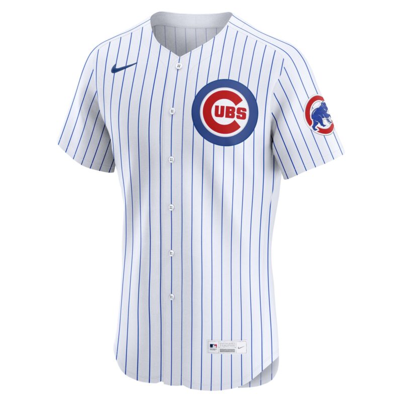 Chicago Cubs Home Elite Pick-A-Player Retired Roster Jersey - White - Image 2